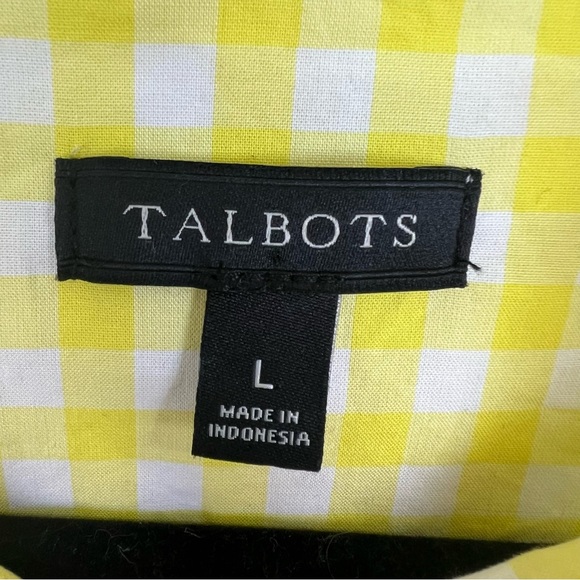 Talbots Popover Top Size L - Picture 4 of 6